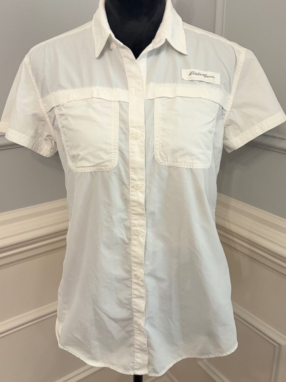 Eddie Bauer white shirt size small